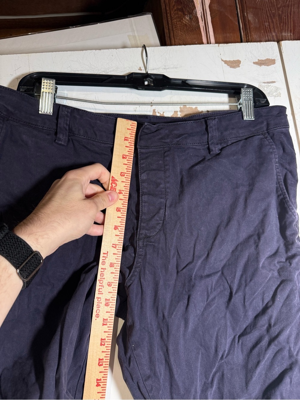 Sanctuary x Anthropologie Chino Shorts Purple Size 31 Preppy Summer Nautical - Picture 8 of 8